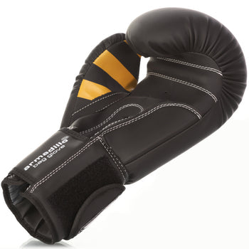 PUNCH EQUIPMENT BAG GLOVES - Armadillo™ SPARRING - MATT BLACK 16OZ