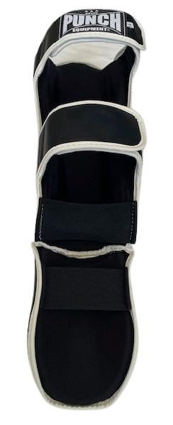 SHIN PADS - Siam™ - LEATHER - BLACK