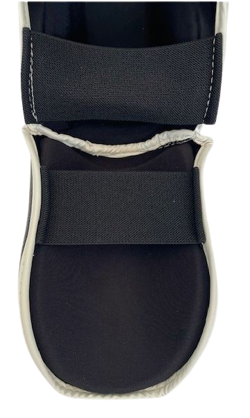SHIN PADS - Siam™ - LEATHER - BLACK