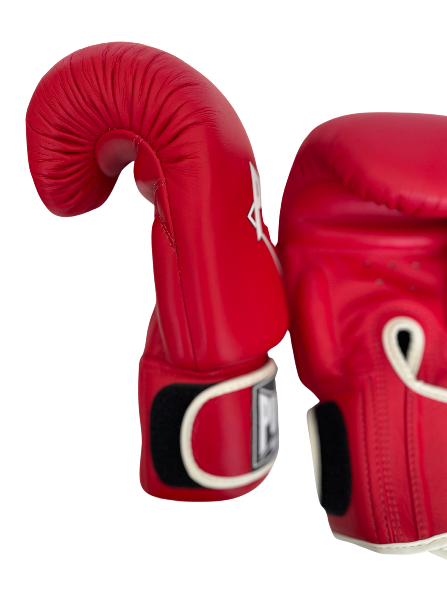 PUNCH EQUIPMENT BOXING GLOVES - Siam™ - LEATHER - RED - 16OZ